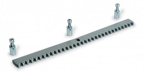 Комплект Алютех для откатных ворот с шиной 6 м, стальные ролики до 450 кг + RTO-500KIT + рейка 5 шт + LM-L